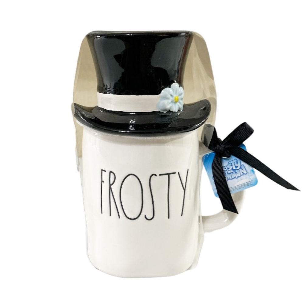 NEW Rae Dunn FROSTY Topper Mug ☃️☃️☃️